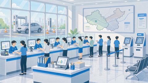 档案照片调取受阻 北碚车管所民警跨省协调助四川车主就地办结年检